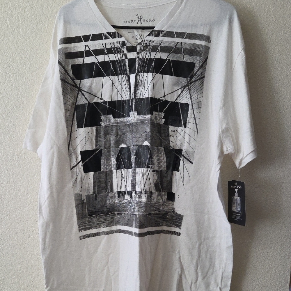 Marc Ecko Black and White Graphic Tee